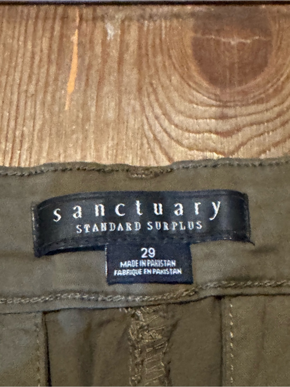 Sanctuary Olive Cargo Joggers - Picture 2 of 5